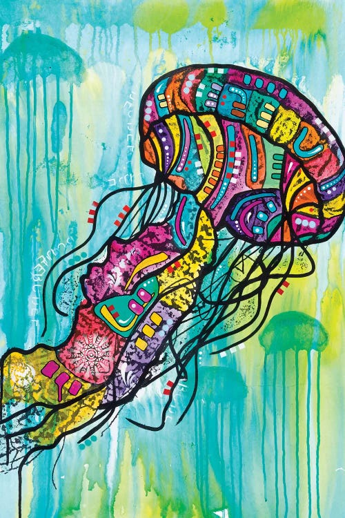 Jellyfish by Dean Russo wall art