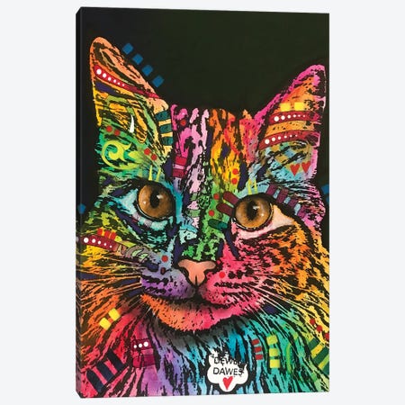 Dawes The Cat Canvas Print #DRO882} by Dean Russo Canvas Print
