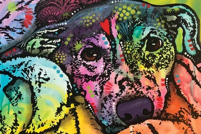 Snuggle by Dean Russo framed canvas print