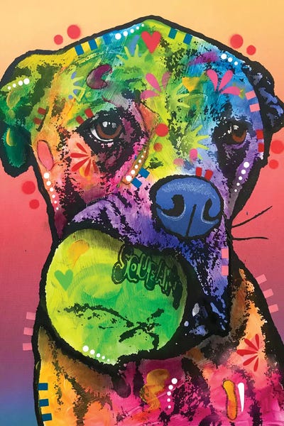 Chihuahuas: Tennis Ball by Dean Russo