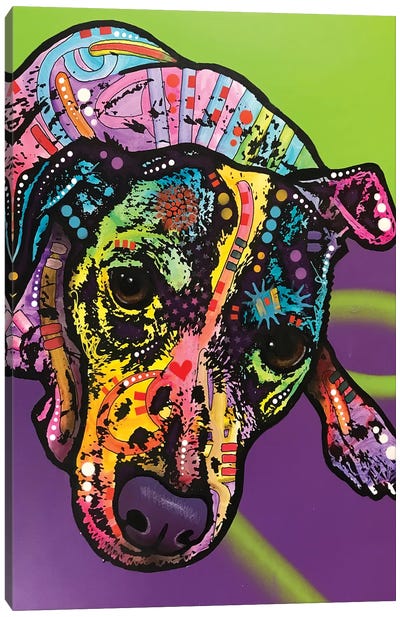 Indelible Jack Canvas Art Print - Jack Russell Terriers