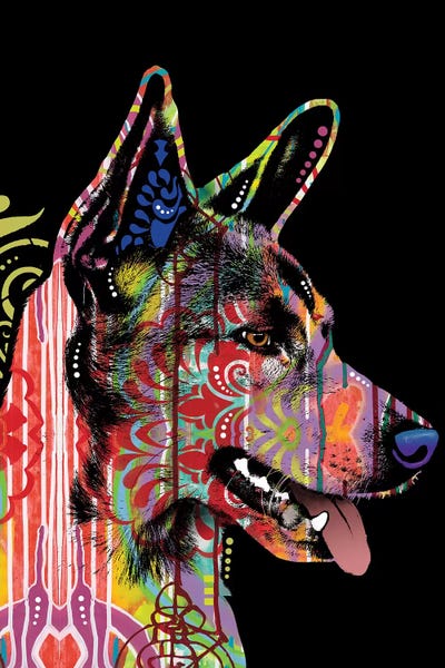 German Shepherds: Love Is Here by Dean Russo