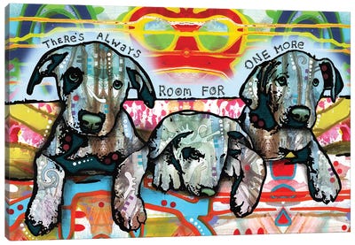 One More Canvas Art Print - Puppy Art