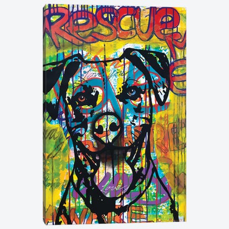 Rescue Me Canvas Print #DRO984} by Dean Russo Art Print