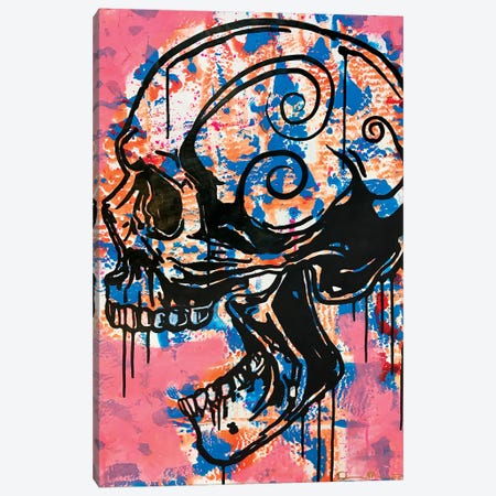 Screaming Skull I Canvas Print #DRO987} by Dean Russo Canvas Print