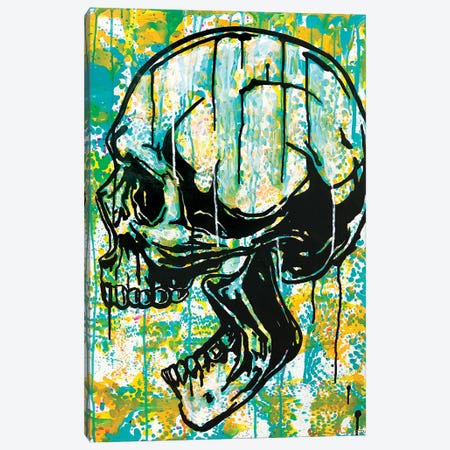 Screaming Skull II Canvas Print #DRO988} by Dean Russo Canvas Wall Art