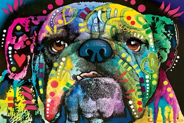 Bulldogs: Straight On Bull by Dean Russo