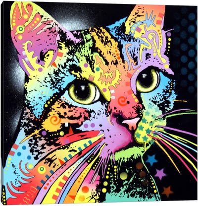 Catillac New Canvas Art Print - Cat Art