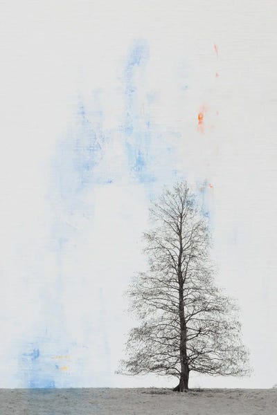 Lone Tree by Deborah Revell multi panel art