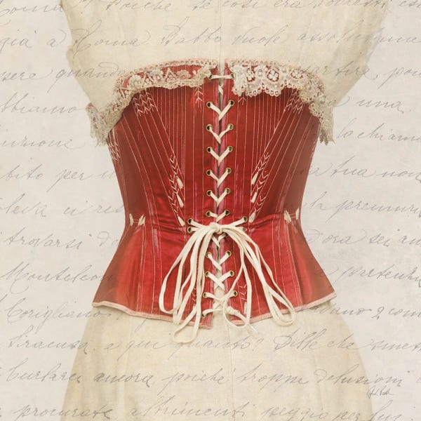 Deborah Revell: Corset IV by Deborah Revell
