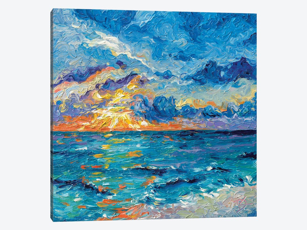 Fire In The Sky by Dorota Kosi 1-piece Canvas Artwork