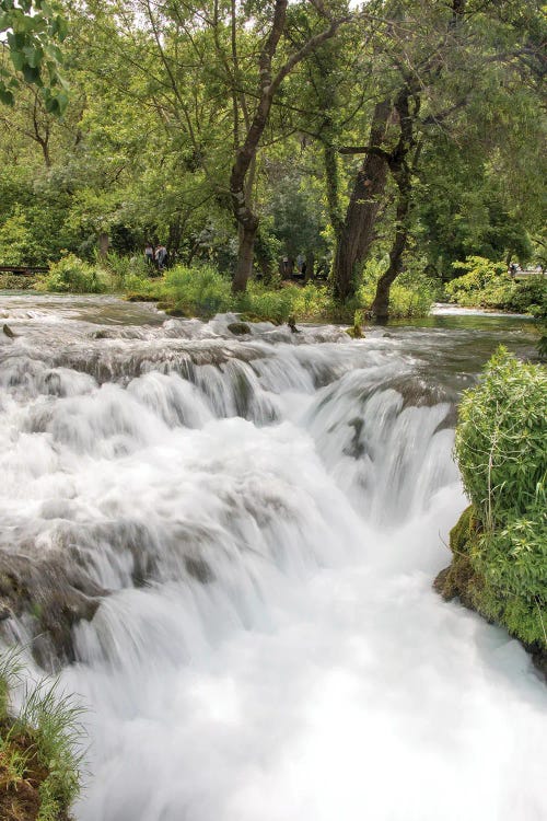 Croatia. Krka National Park cascades. UNESCO World Heritage Site.