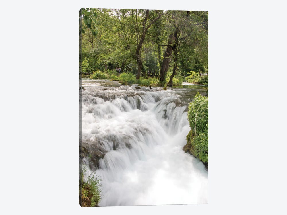 Croatia. Krka National Park cascades. UNESCO World Heritage Site. by Trish Drury 1-piece Canvas Print