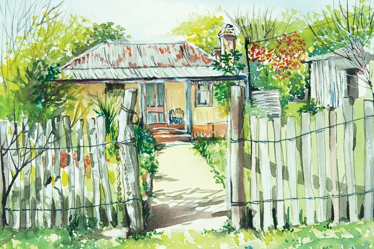 Hillend by Helen Dubrovich wall art