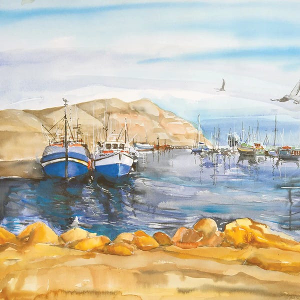 Helen Dubrovich: Mariner's Wharf Africa by Helen Dubrovich