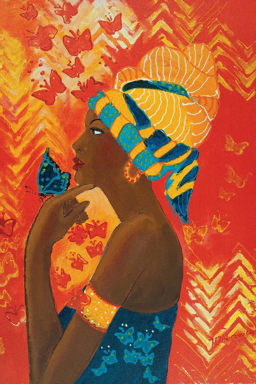 African Queen by Helen Dubrovich wall art
