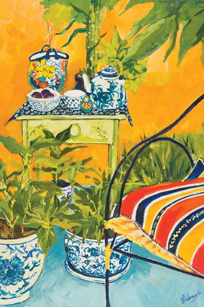 My Balcony II by Helen Dubrovich canvas print