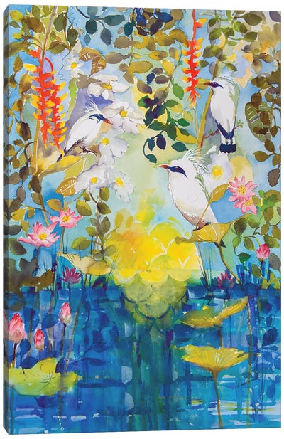 Paradise Canvas Art Print - Helen Dubrovich