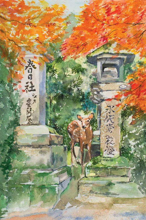 Autumn by Helen Dubrovich wall art