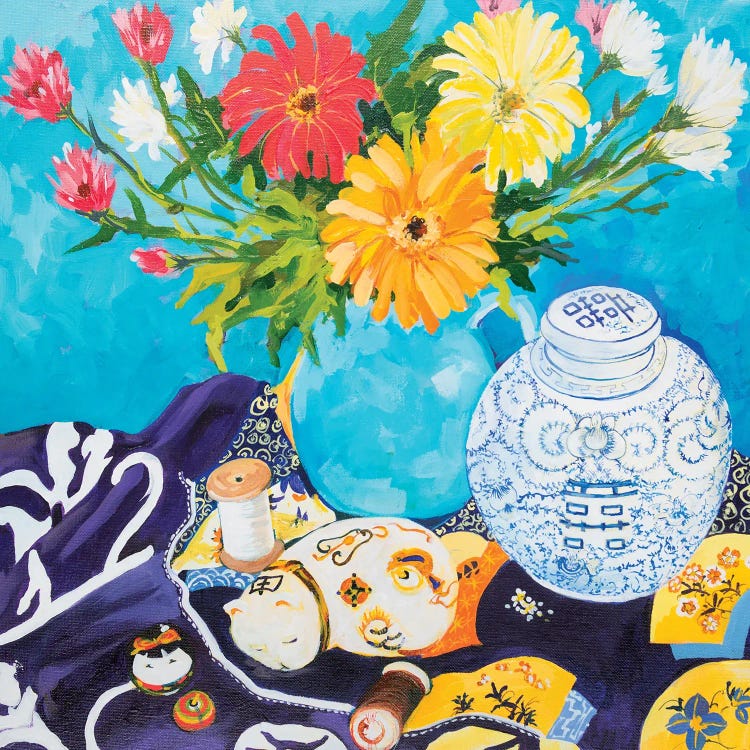 Still Life II by Helen Dubrovich wall art