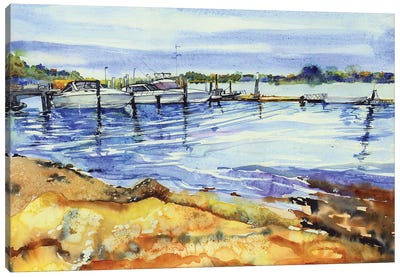 Sylvania Canvas Art Print - Harbor & Port Art