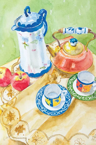 Helen Dubrovich: Tea Time by Helen Dubrovich