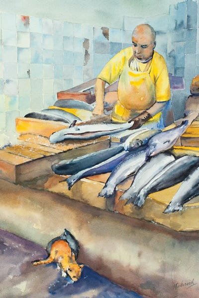 Helen Dubrovich: The Fishmonger And Friends by Helen Dubrovich