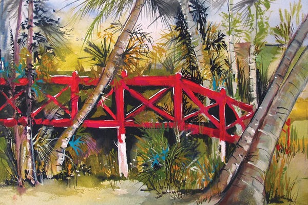 Helen Dubrovich: The Red Bridge by Helen Dubrovich