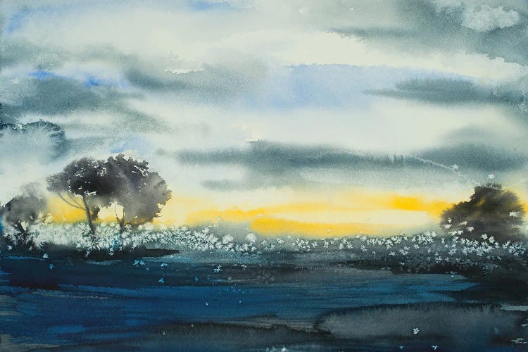 Dusk Near Sofala by Helen Dubrovich wall art
