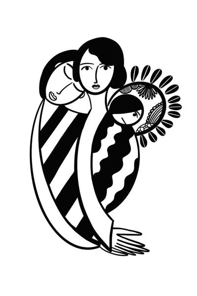 Families Stay Together by Dina Razin canvas print