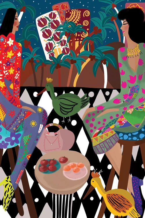 Life Long Friendship by Dina Razin wall art