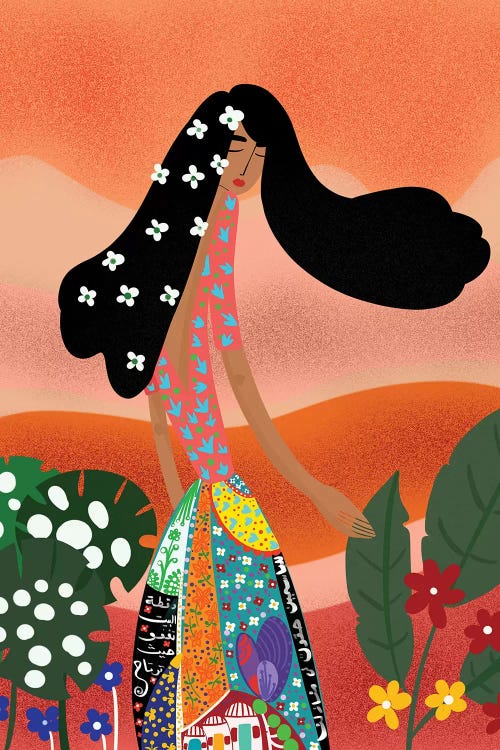 Yasmine Bride by Dina Razin wall art