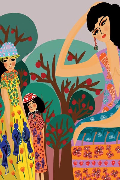 Dina Razin: Apple Trees by Dina Razin