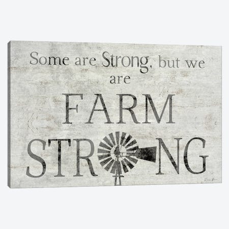 Farm Strong Canvas Print #DSB100} by Denise Brown Canvas Art Print