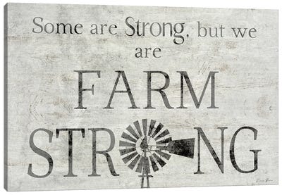 Farm Strong Canvas Art Print