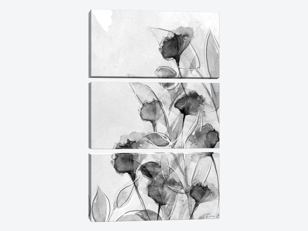 Astor Place Floral II by Denise Brown 3-piece Canvas Wall Art