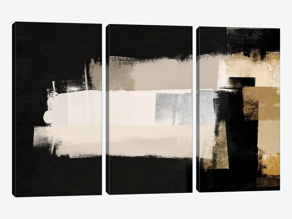Repositioned I Metallic by Denise Brown 3-piece Art Print