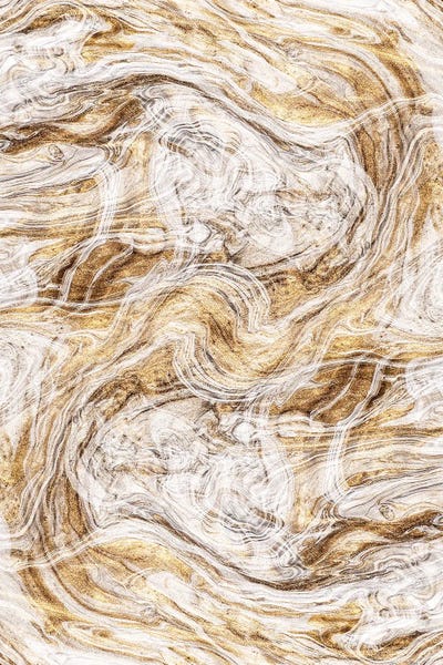 Organic Pour I by Denise Brown framed wall art