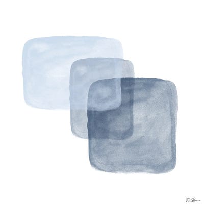 Blue Overlay II by Denise Brown framed wall art