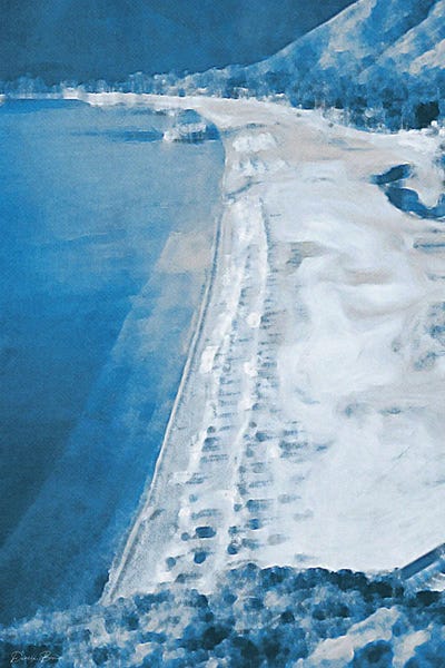 Coast by Denise Brown metal wall art