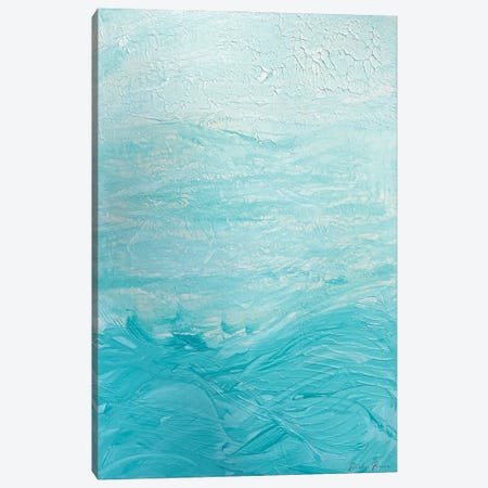 Cyan Waters II Canvas Print #DSB52} by Denise Brown Canvas Print