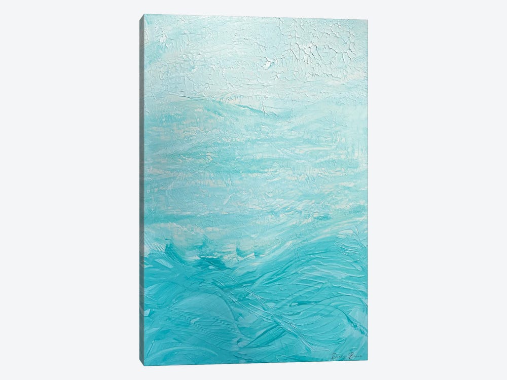 Cyan Waters II by Denise Brown 1-piece Canvas Print
