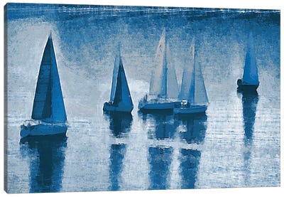 Fleet Canvas Art Print - Denise Brown