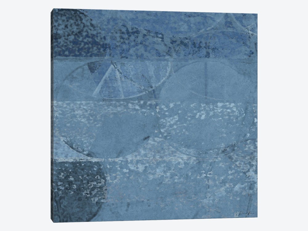 Geo Abstract, Blue Hues by Denise Brown 1-piece Art Print