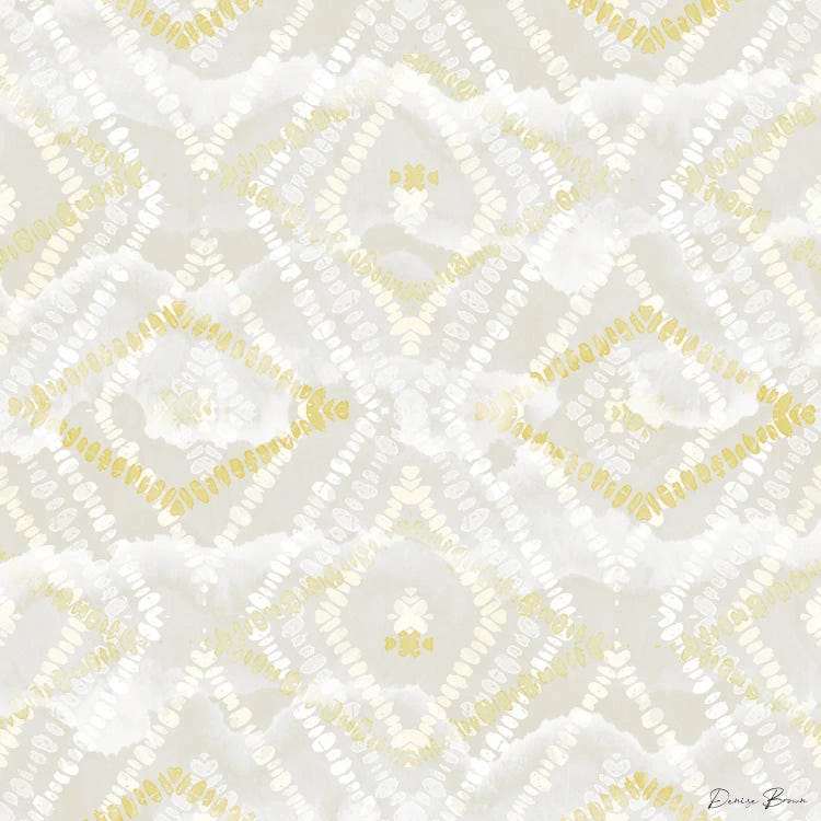 Gold Khaki Pattern II by Denise Brown wall art
