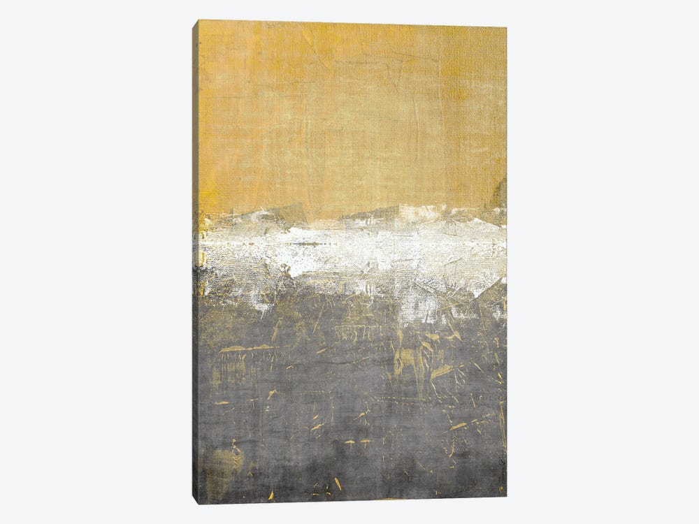 Golden Abstract III by Denise Brown 1-piece Canvas Print