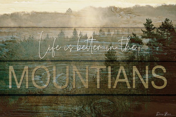 Denise Brown: Life Is Better In The Mountains by Denise Brown