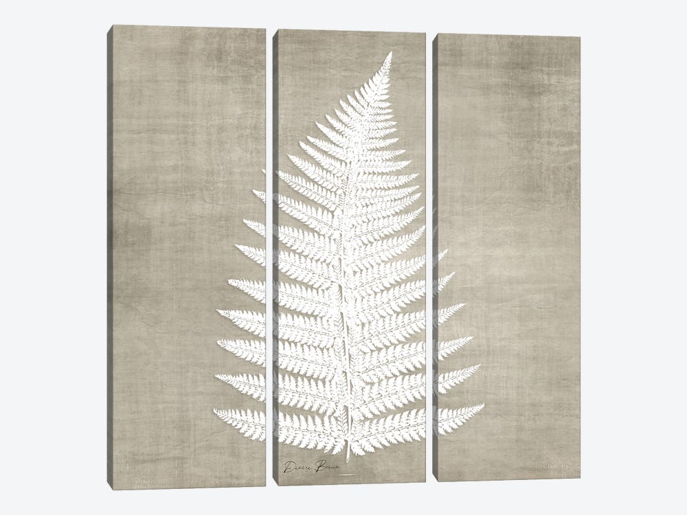 Natures Fern I by Denise Brown 3-piece Art Print