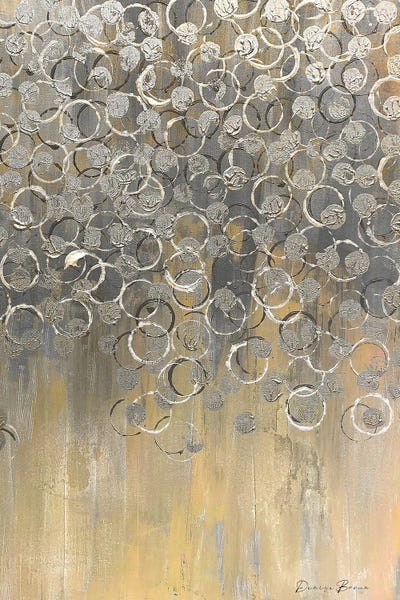 Denise Brown: Raining On Yellow II by Denise Brown