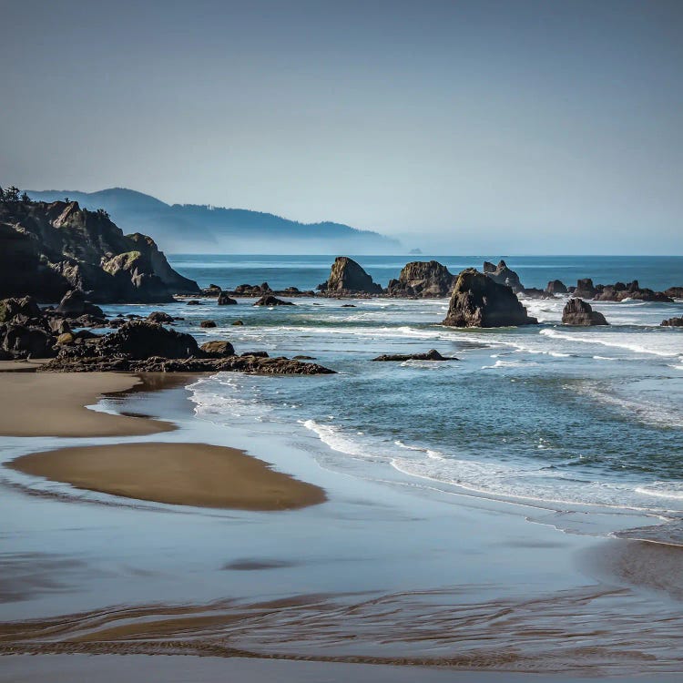 Sea Stacks In The Waves I